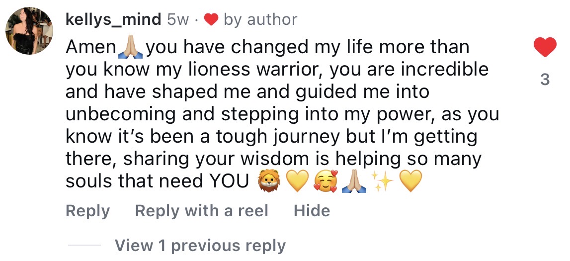Client testimonial 1